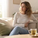 Douleur sous les côtes gauches : le visuel introduit les causes possibles et les signes d’alerte, sans suggérer de diagnostic.